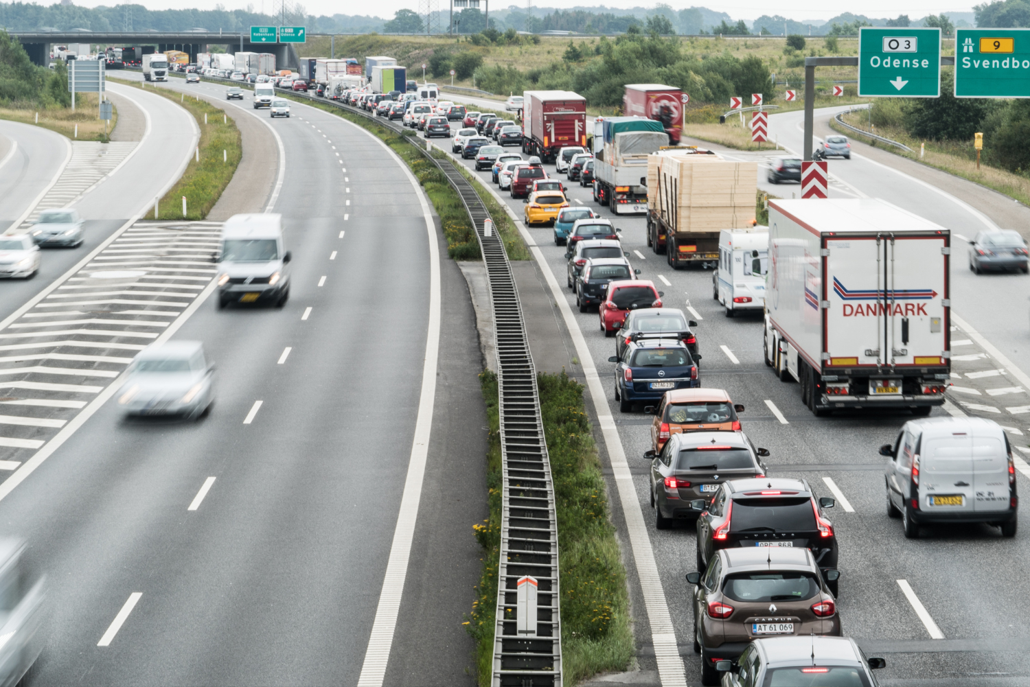 Denemarken met de auto